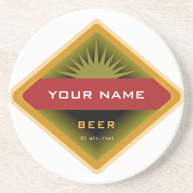 Porta-copos Portas copos personalizadas da cerveja (Frente)