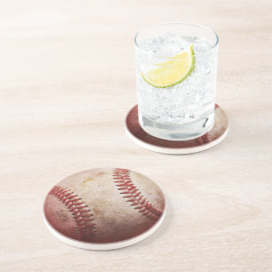 Porta-copos Portas copos Sandstone Redondas de Baseball
