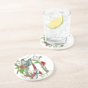 Porta-copos Portas copos Vintage Hummingbird