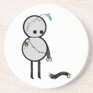 Porta-copos Pouco robô com braço quebrado