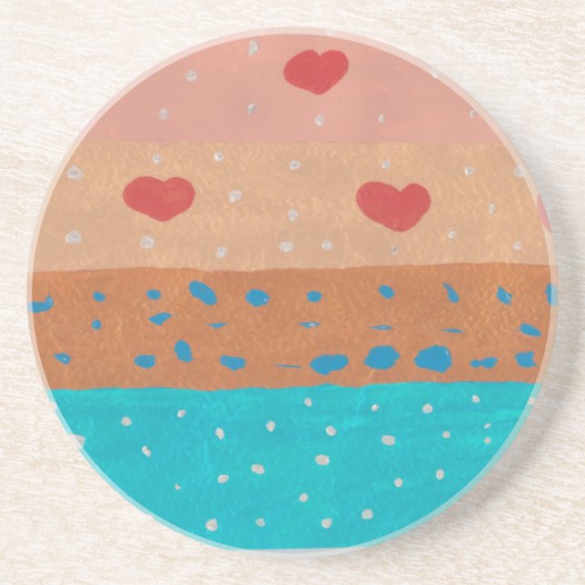 Porta-copos Pousa Amor Coaster (Frente)