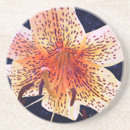 Porta-copos Pousa-copos de arenito Tiger Lily