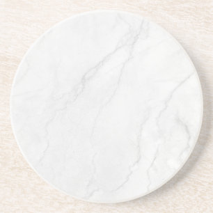 Porta-copos Pousa Copos de Papel de Mármore Branco Simples Mod