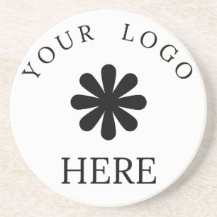 Porta-copos Pousa-copos de papel rústico de mármore branco sim