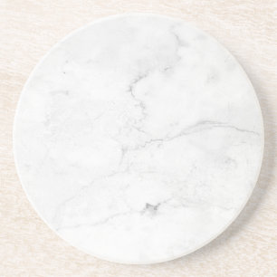 Porta-copos Pousa-copos de papel rústico de mármore branco sim