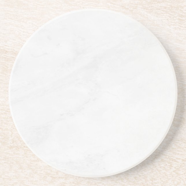 Porta-copos Pousa Papel de Mármore Branco Simples Moderno Rúst (Frente)