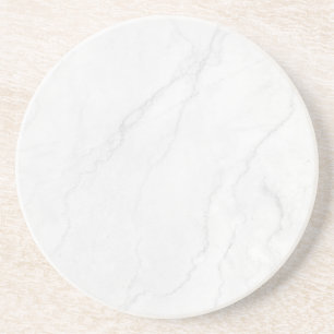 Porta-copos Pousa Papel de Mármore Branco Simples Moderno Rúst
