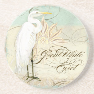 Porta-copos Praia litoral do grande Egret - portas copos Home