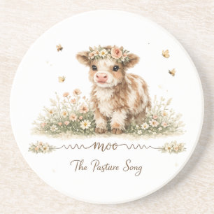 Porta-copos Pratos de papel de vaca Meadow Melody