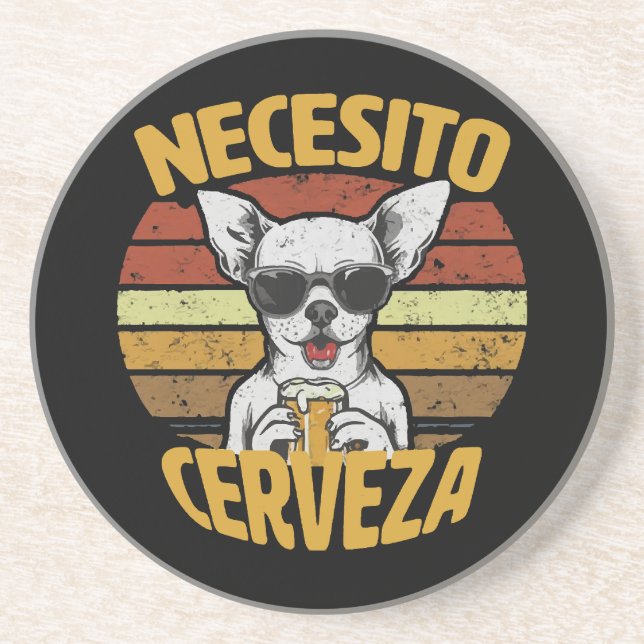 PORTA-COPOS PRECISO DE UMA CERVEJA DE CHIHUAHUA FOFA (Frente)