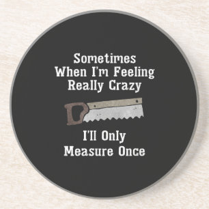 Porta-copos Presente no Carpinteiro Engraçado