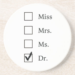 Porta-copos Presentes do PhD para mulheres