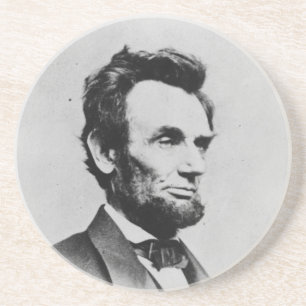 Porta-copos Presidente Abraham Lincoln por Mathew B. Brady