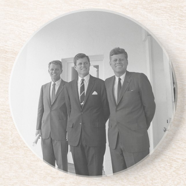 Porta-copos Presidente John Kennedy & Brothers American Camelo (Frente)