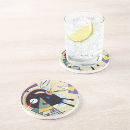 Porta-copos Preto e Violeta - Kandinsky