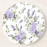 Porta-copos Pretty Lavender Flowers<br><div class="desc">Pretty Lavender Flowers</div>
