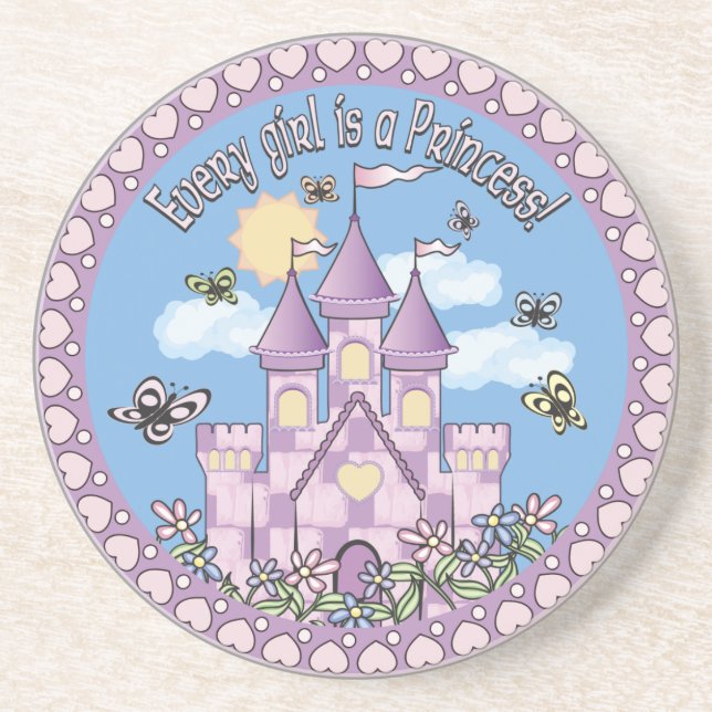 Porta-copos Princesa Castle (Frente)