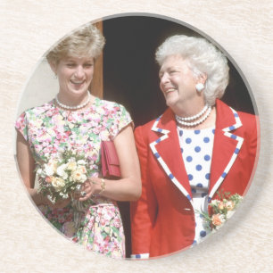 Porta-copos Princesa Diana-Barbara Bush