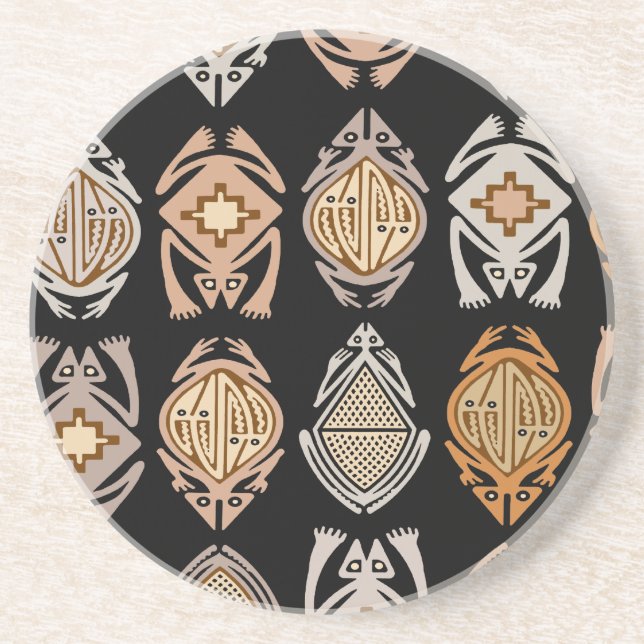 Porta-copos Pulando Sapos (Frente)