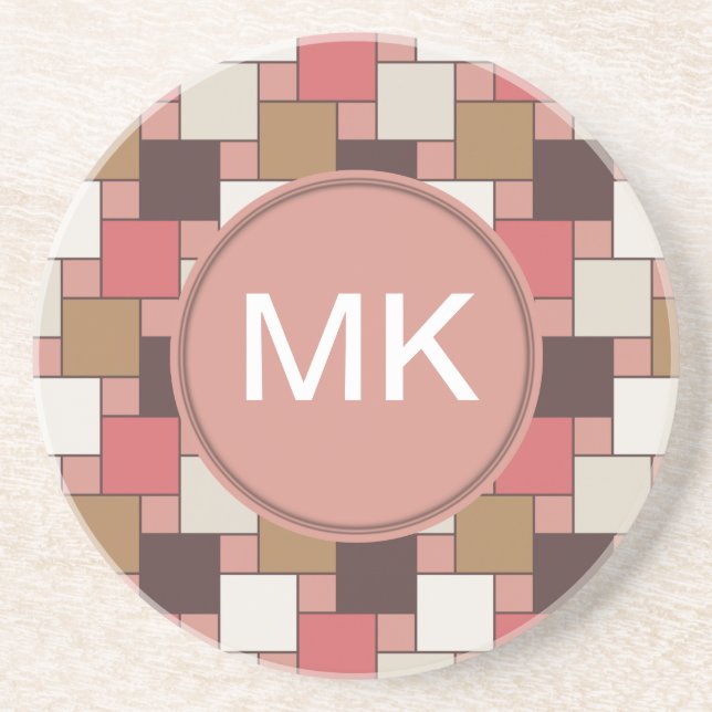 Porta-copos Pumpkin Spice Weave Patterno (Frente)