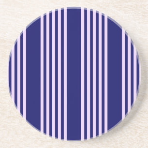Porta-copos Púrpura Lilac e marinho azul cinco faixas