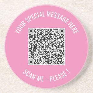 Porta-copos QR Code Your Special Message Surprise Gift