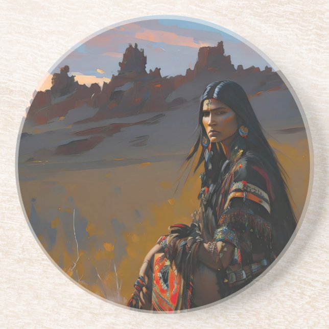 Porta-copos Queda do Deserto (Frente)