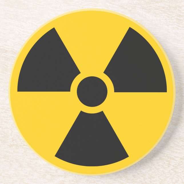 Porta-copos Radioativo (Frente)
