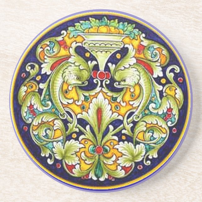 Porta copos real da crista (Frente)