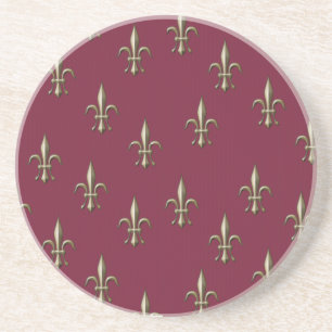 Porta-copos Red Fleur de Lis