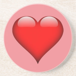 Porta-copos Red Heart Love