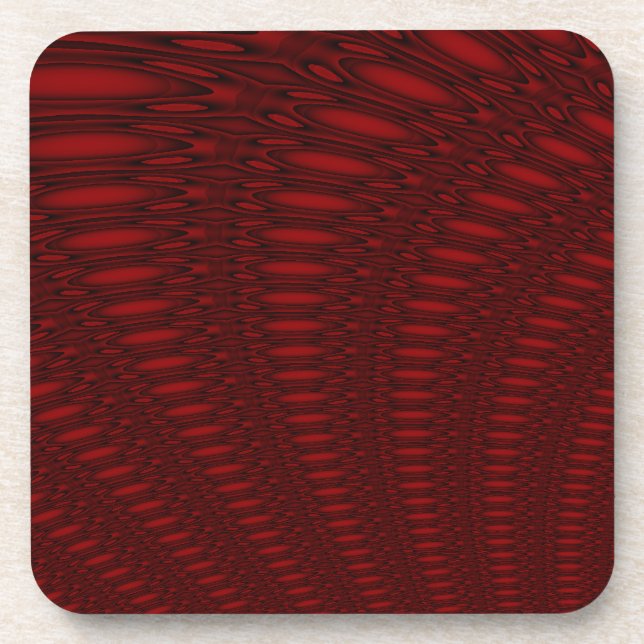 Porta copos Red Octopus Tentacle Cork (Frente)