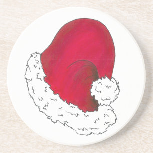 Porta-copos Red Santa Claus Hat Papais noeis Secretos Natal