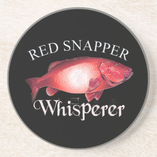 Porta-copos Red Snapper Whisperer Dark