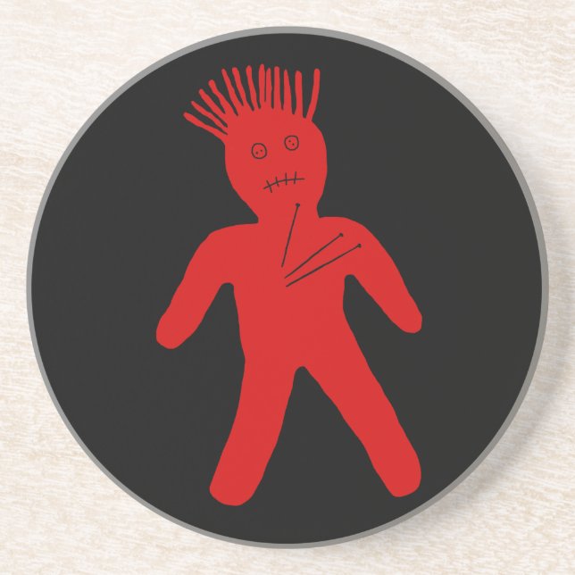 Porta-copos Red Voodoo Doll (Frente)
