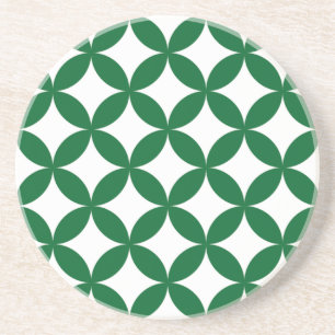 Porta copos redonda Green Shippo - Tradicional jap