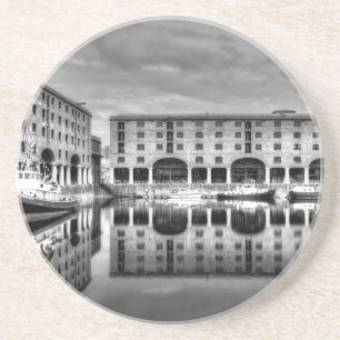 Porta-copos Reflexões de Albert Dock Liverpool