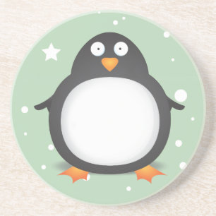 Porta-copos Rei Pinguim