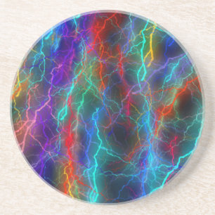 Porta-copos Relâmpago do arco-íris