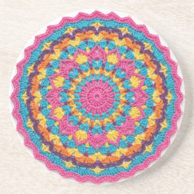 Porta-copos Renda Delicada (Frente)