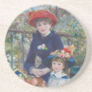 Porta-copos Renoir Duas Irmãs Varanda Impressionismo Francês 