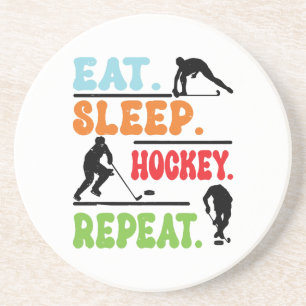Porta-copos Repetição de Hóquei no Gelo do Sono