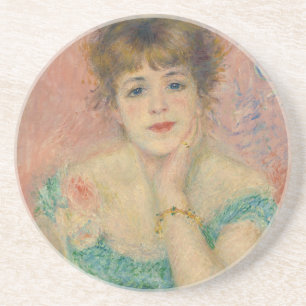 Porta-copos Retrato da Atriz Jeanne Samary, Auguste Renoir