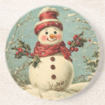 Porta-copos Retro Christmas Snowman<br><div class="desc">Abraçar a nostalgia da época de férias com esta porta copos retrô do boneco de neve, capturando o charme eterno do clássico decoro de Natal. Apresentando um bonitinho bonitinho de neve em estilo vintage com toques festivos, esta porta copos traz calor e capricho às suas reuniões de férias. Perfeito por...</div>