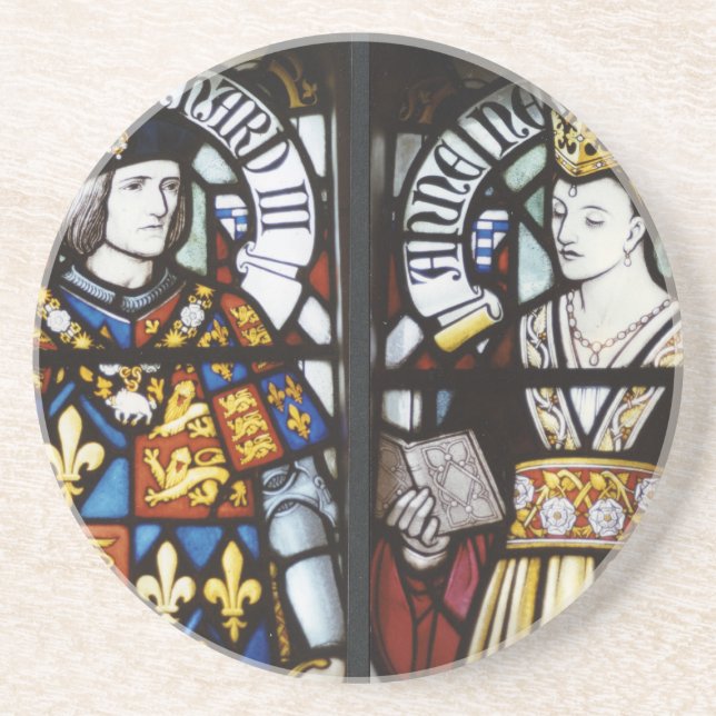 PORTA-COPOS RICHARD III E RAINHA ANNE DE INGLATERRA (Frente)