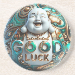 Porta-copos Rindo de Buda