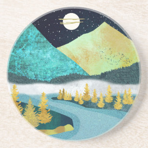 Porta-copos Rio ouro