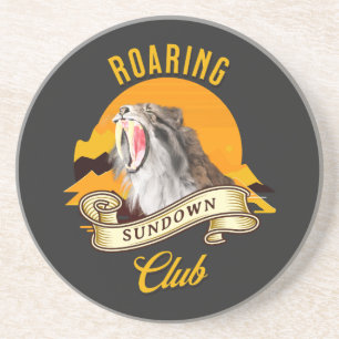 Porta-copos Roaring Sundown Club Sabertooth Tiger