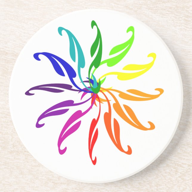 Porta copos - Roda colorida (Frente)