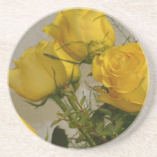 Porta-copos Rosas Amarelas